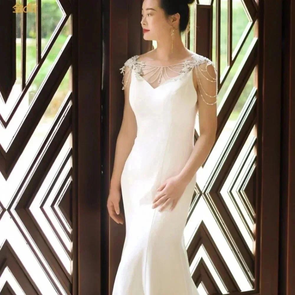 (ON SALE) Elegant Handmade Bridal Shoulder Wrap